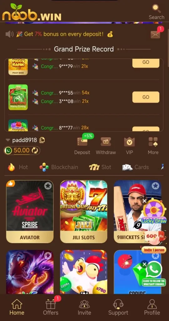 noob win online game