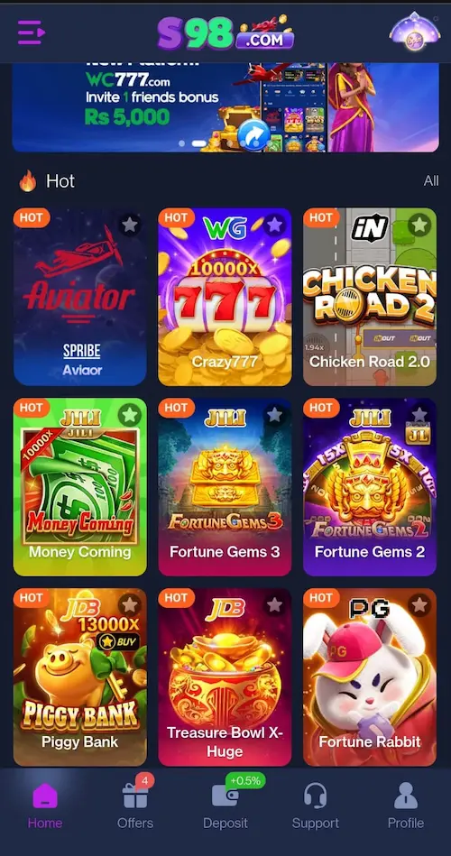 S98 Game