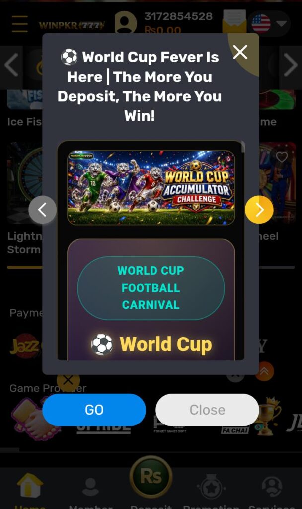WinPkr777 Game